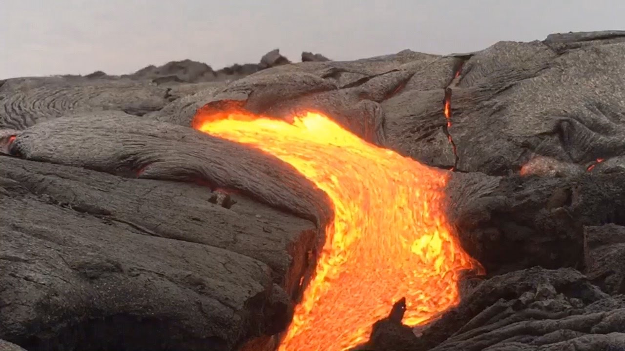 Ríos de lava en Hawai