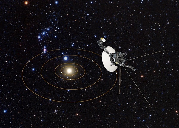 Voyager 2 ilumina la frontera del Espacio Interestelar