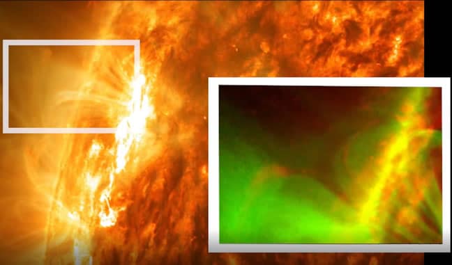 NASA descubre una nueva clase de explosión magnética en el Sol