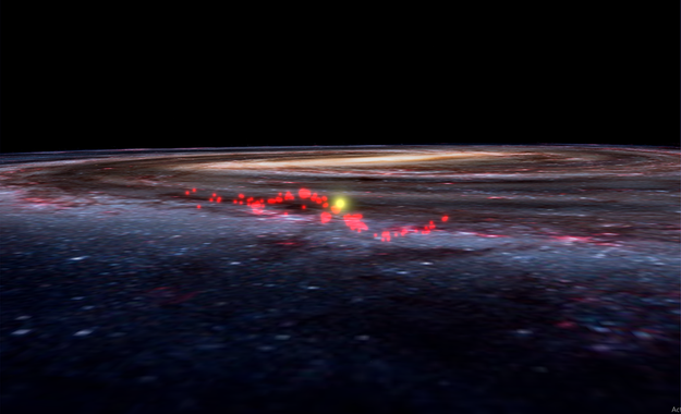 Descubierta una onda de viveros de estrellas en nuestro entorno galactico image 380