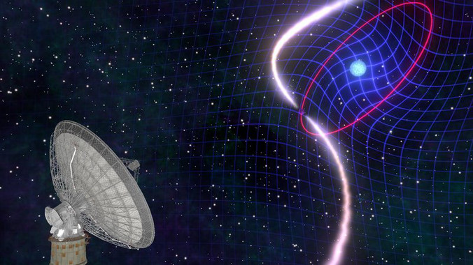 La danza de una enana blanca y un pulsar confirma una prediccion de Einstein image 380