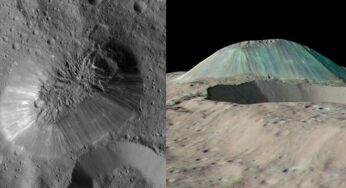 Un volcán de hielo y agua en el planeta enano Ceres