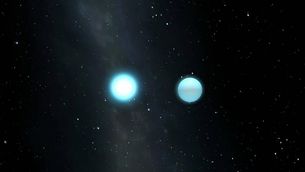 Descubierta la primera enana blanca pulsante en un sistema binario eclipsante