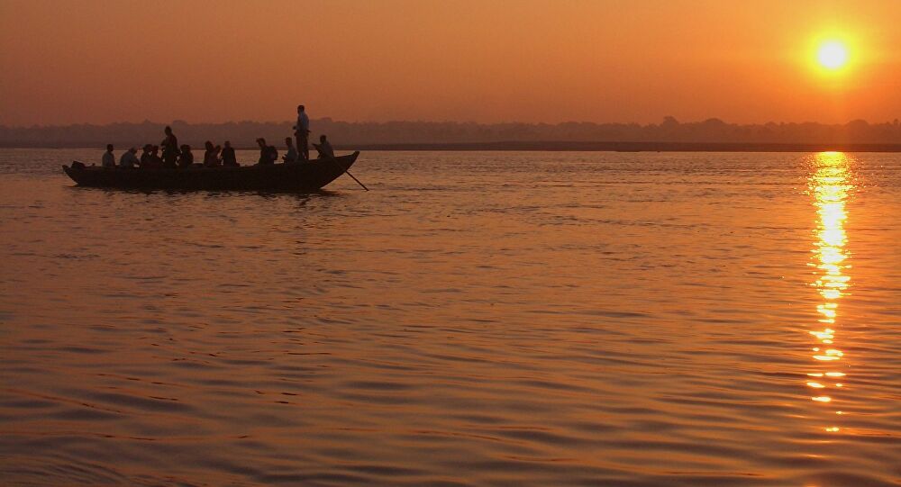 Así forman dos afluentes el río Ganges