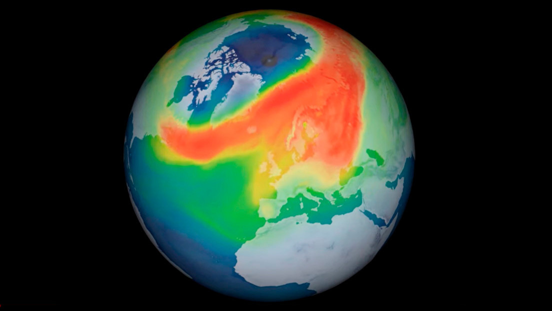 ESA registra un anómalo agujero en la capa de ozono