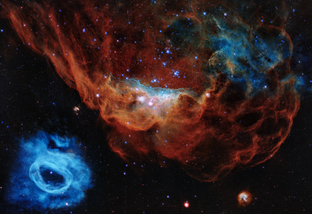 El telescopio Hubble celebra su 30 aniversario con un espectacular arrecife cosmico