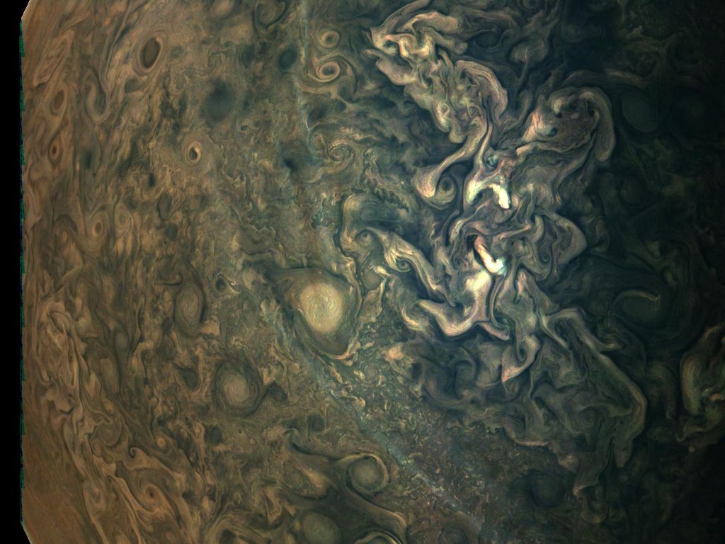 La nueva y espectacular imagen de Júpiter tomada por la NASA