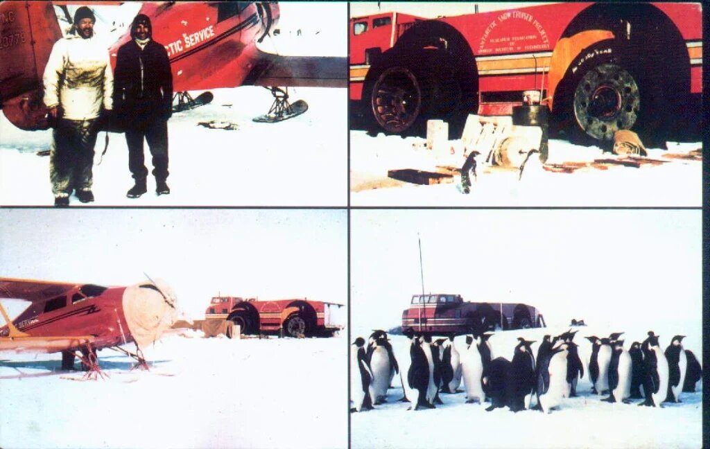 El enigmático vehículo gigante que se esconde en algún lugar de la Antártida