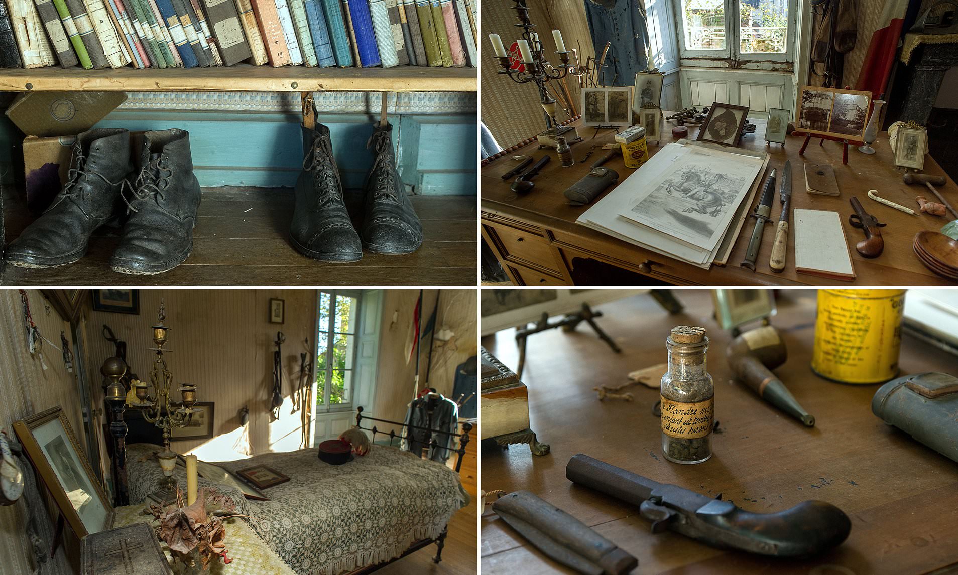 La habitación de un soldado que murió en la I Guerra Mundial sigue intacta