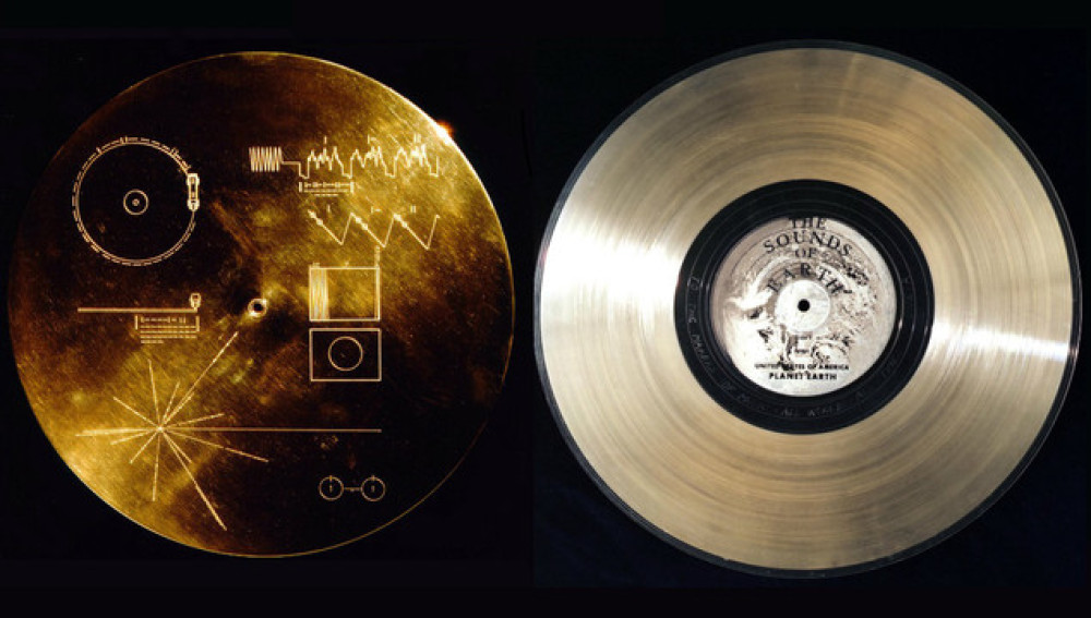 Disco de oro de las Voyager, el único legado de la humanidad