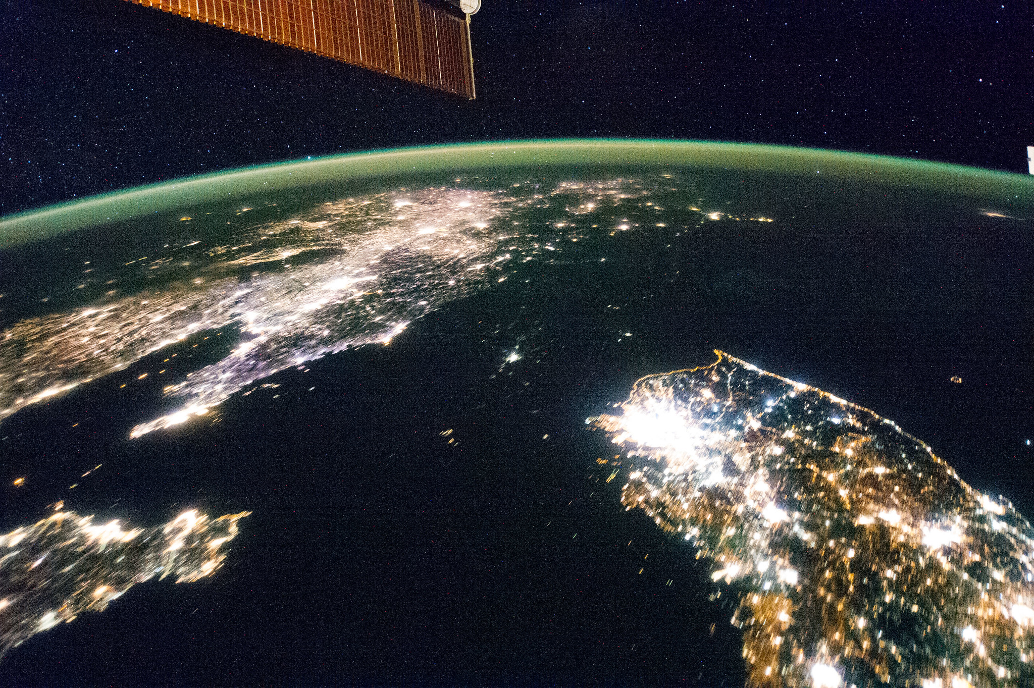 Las mejores imágenes nocturnas de nuestras ciudades desde el espacio