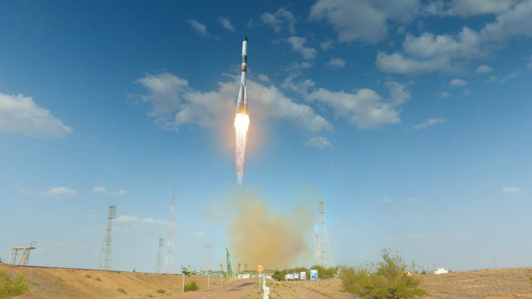 Vive los despegues desde el Cosmódromo de Baikonur con estas panorámicas en 360