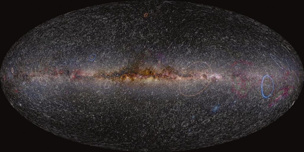 Así se verá la Vía Láctea en los próximos 400.000 años