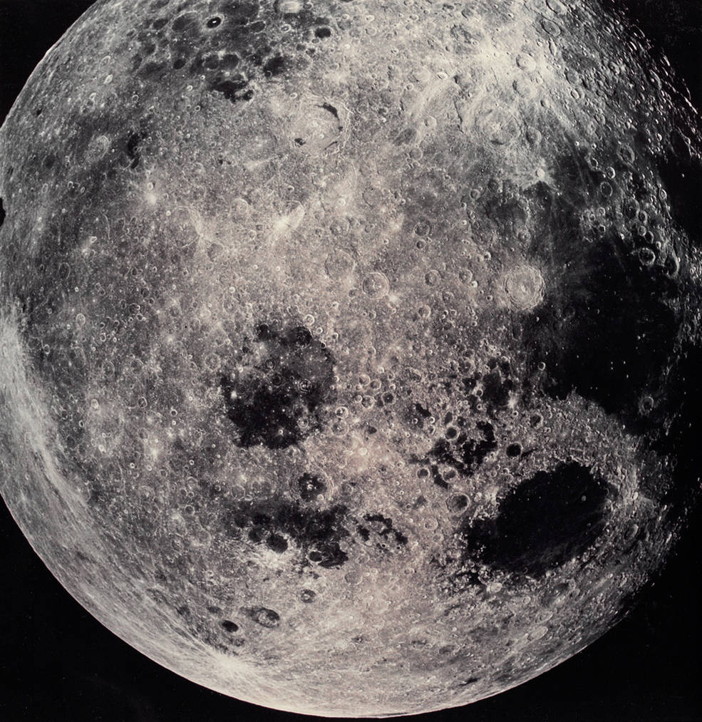 far side of moon as seen from apollo8