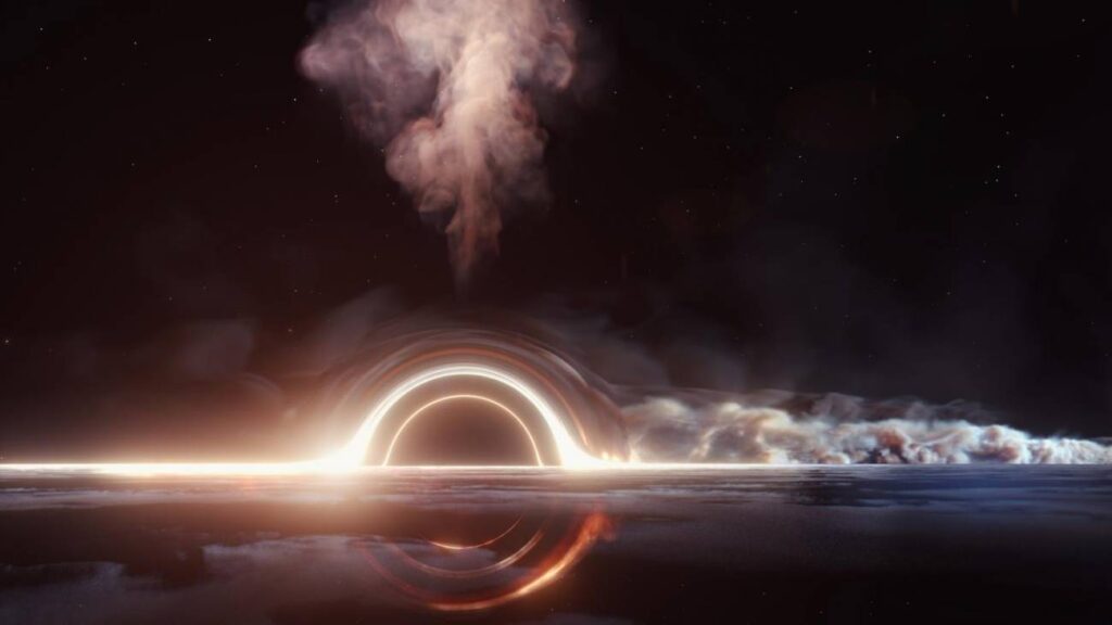 La destruccion de una estrella por un agujero negro dispara un neutrino cosmico 1
