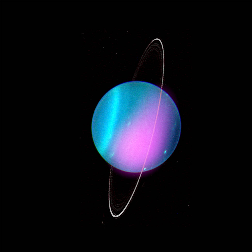 NASA detecta por primera vez rayos X procedentes de Urano