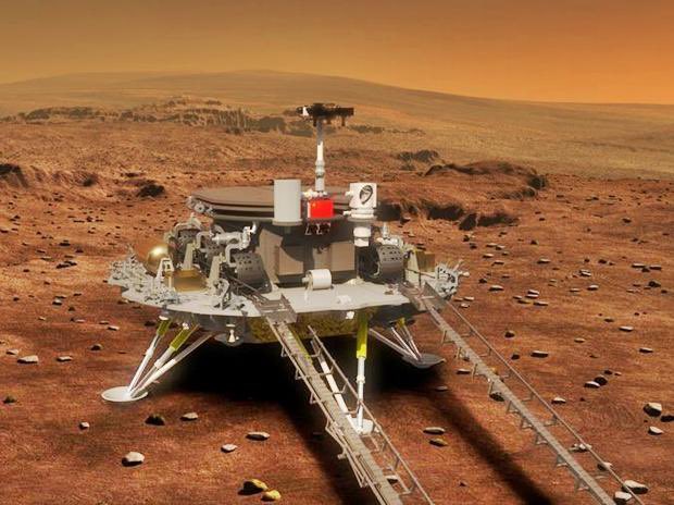 China aterriza en Marte