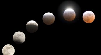 Las mejores imágenes del eclipse total de Luna de Mayo 2021