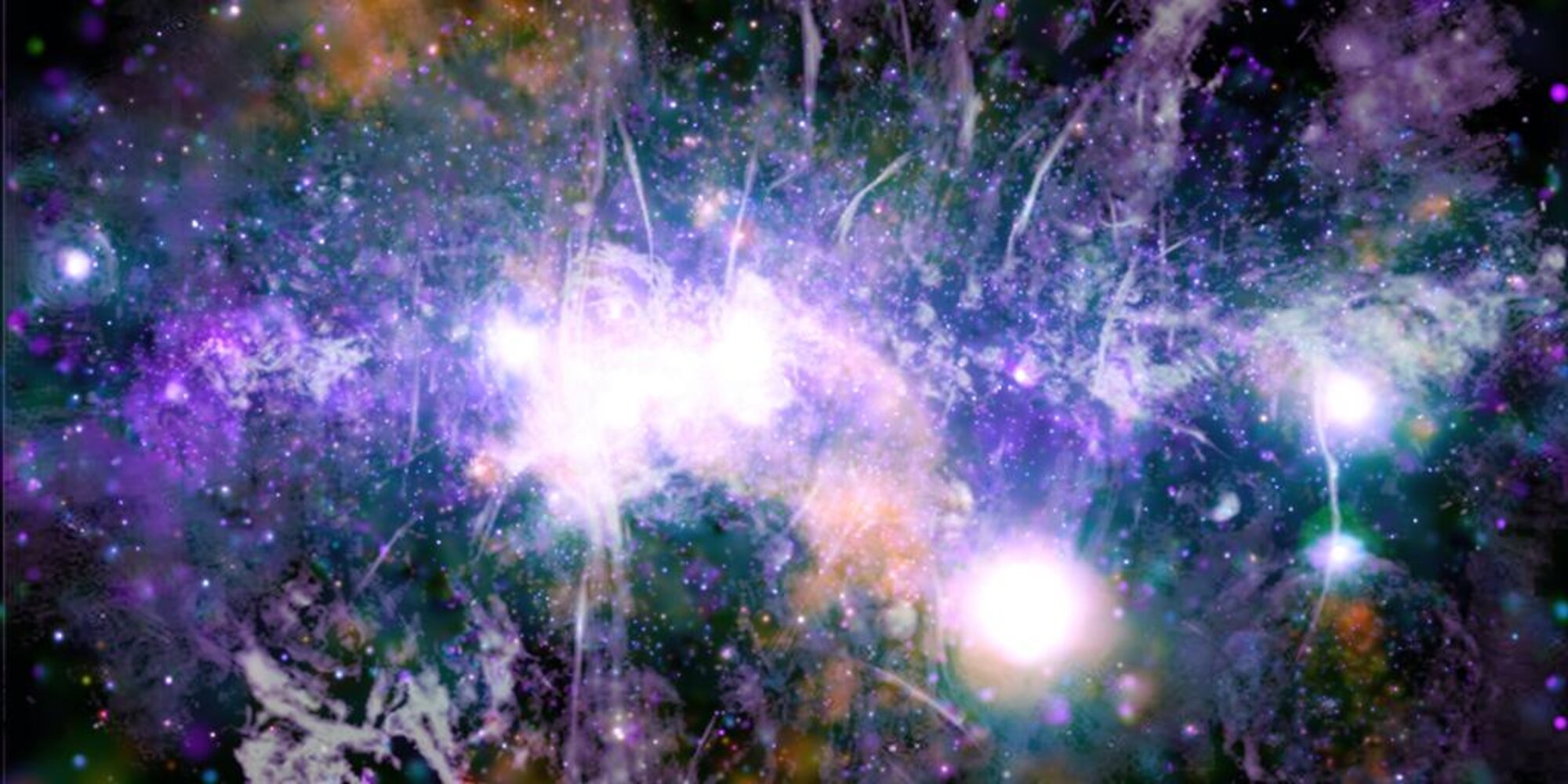 NASA presenta una espectacular imagen del centro de la Vía Láctea