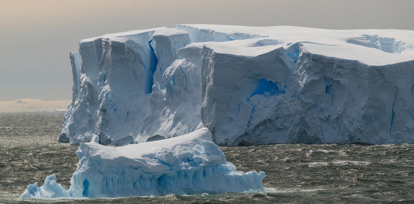 Señales de alarma: el desprendimiento de los mayores icebergs antárticos