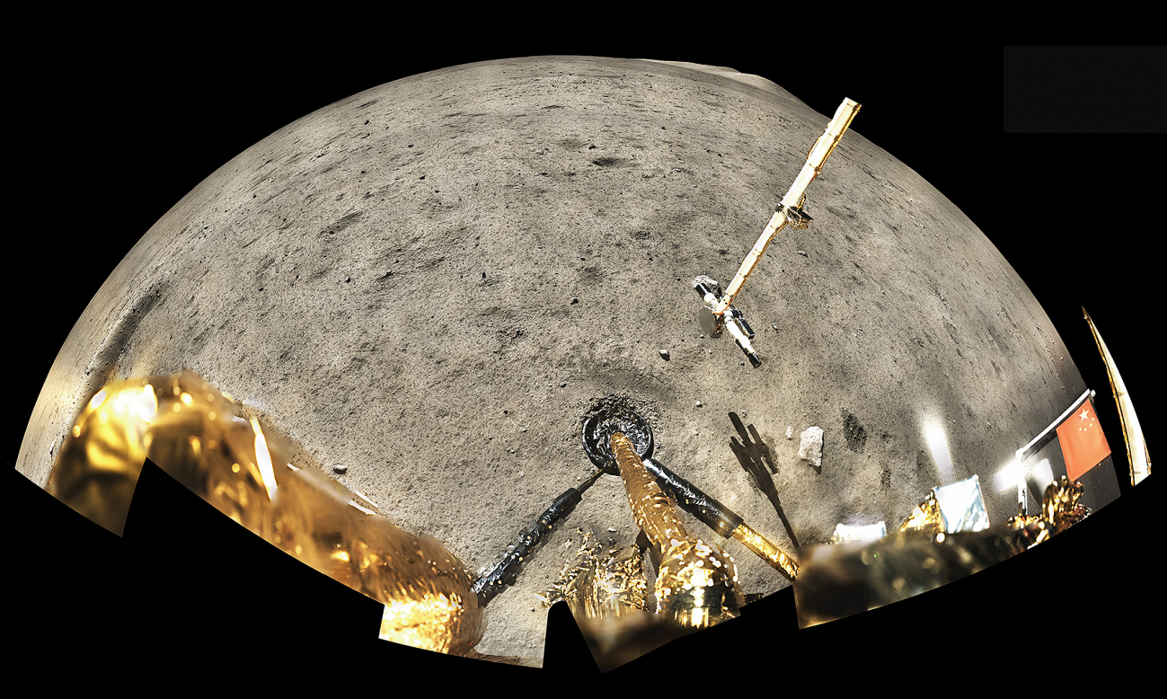 Las muestras traídas por la nave Chang’e 5 indican un vulcanismo tardío en la Luna