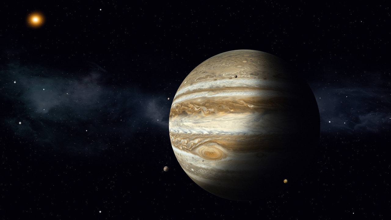 La sonda espacial Juno vuela más allá de la luna más grande del sistema solar y Júpiter