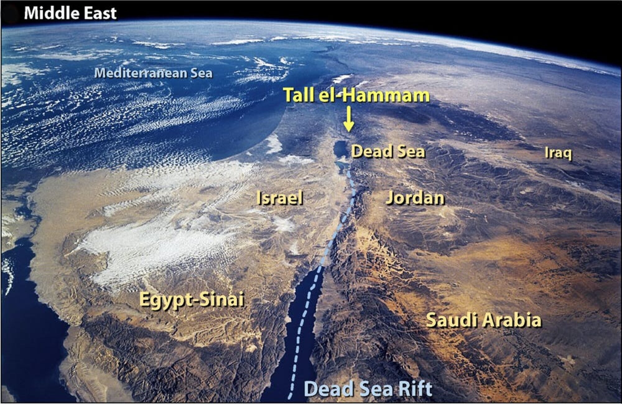 Tall el-Hammam: un asteroide la arrasó y acabó con sus habitantes