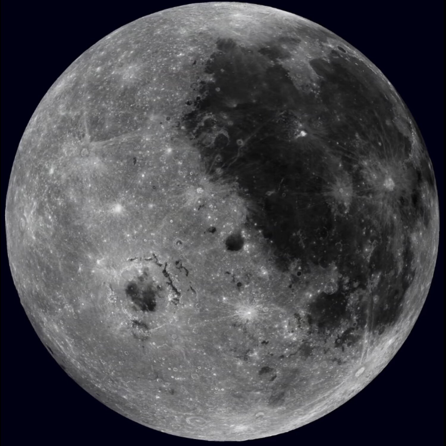 El vídeo de la NASA que nos permite ver la rotación de la Luna como nunca veríamos desde la Tierra
