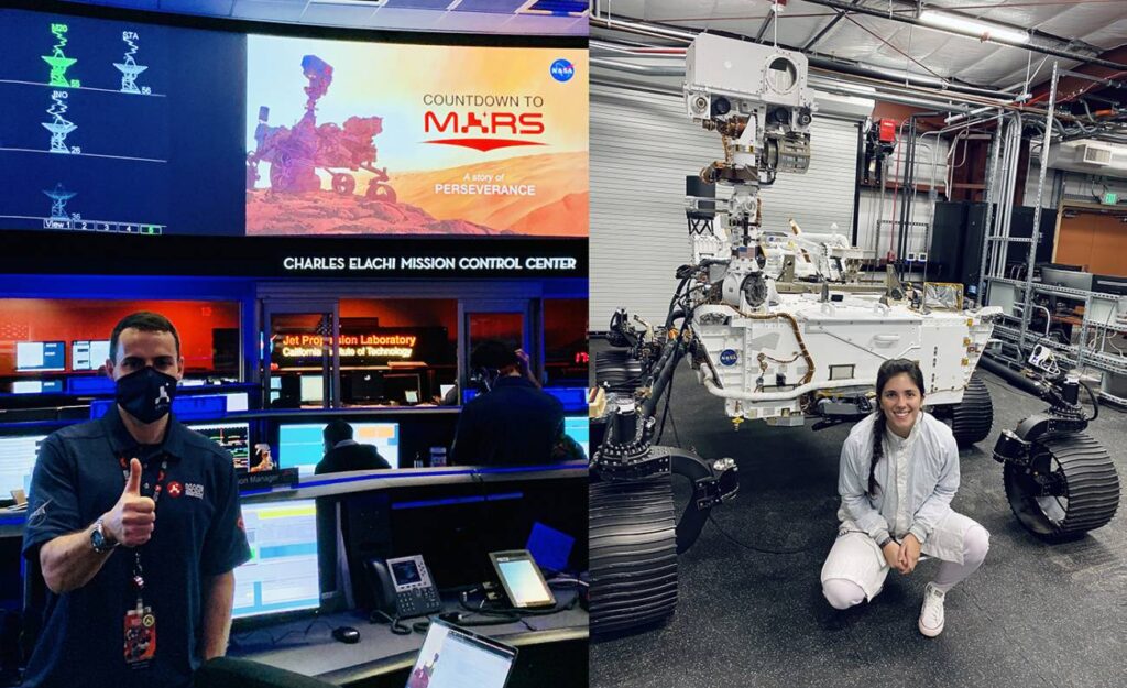 Pasion trabajo y confianza consejos del equipo latino de la NASA que busca vida en Marte