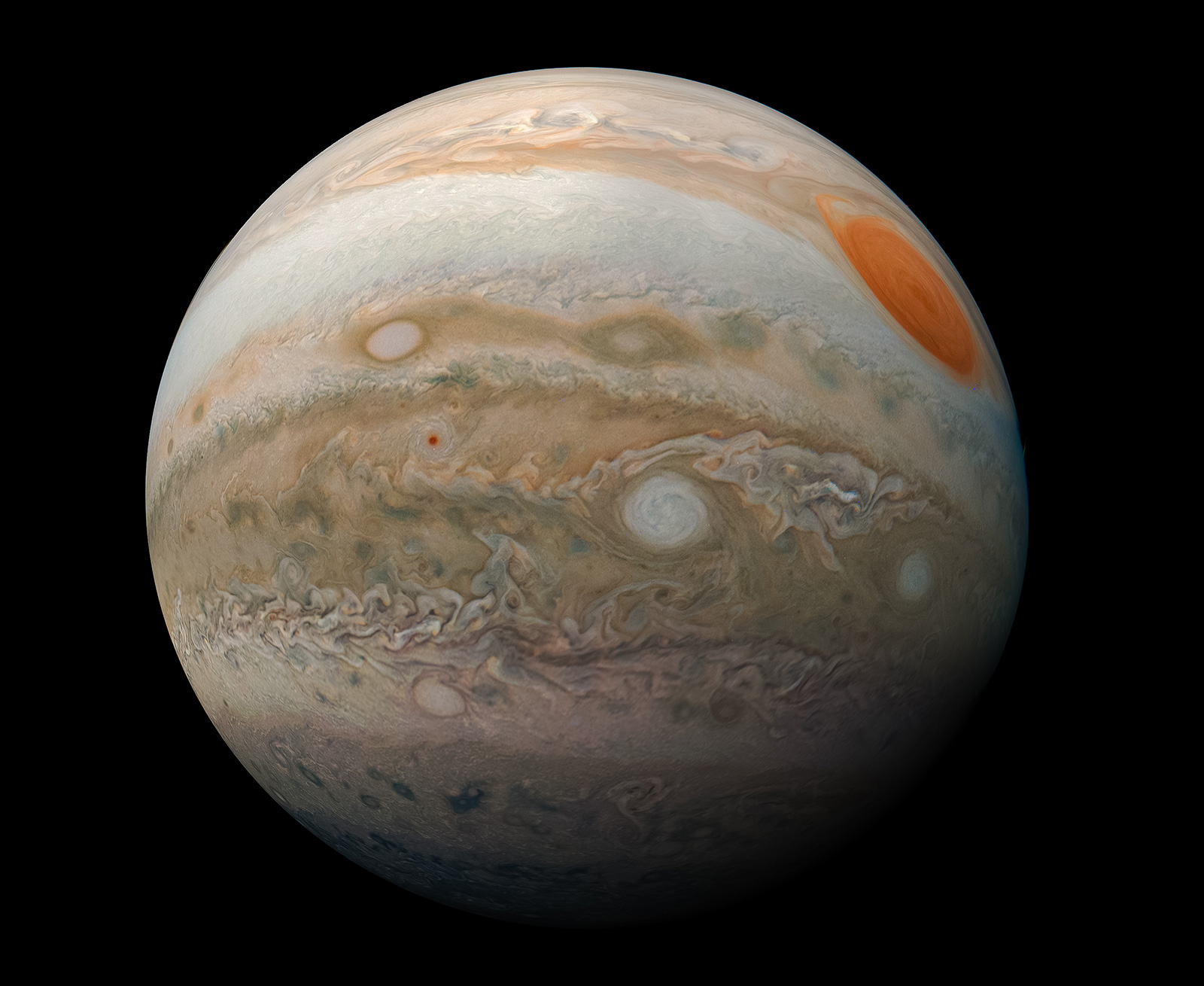 NASA: 200 imágenes sensacionales de Júpiter tomadas por la sonda espacial Juno