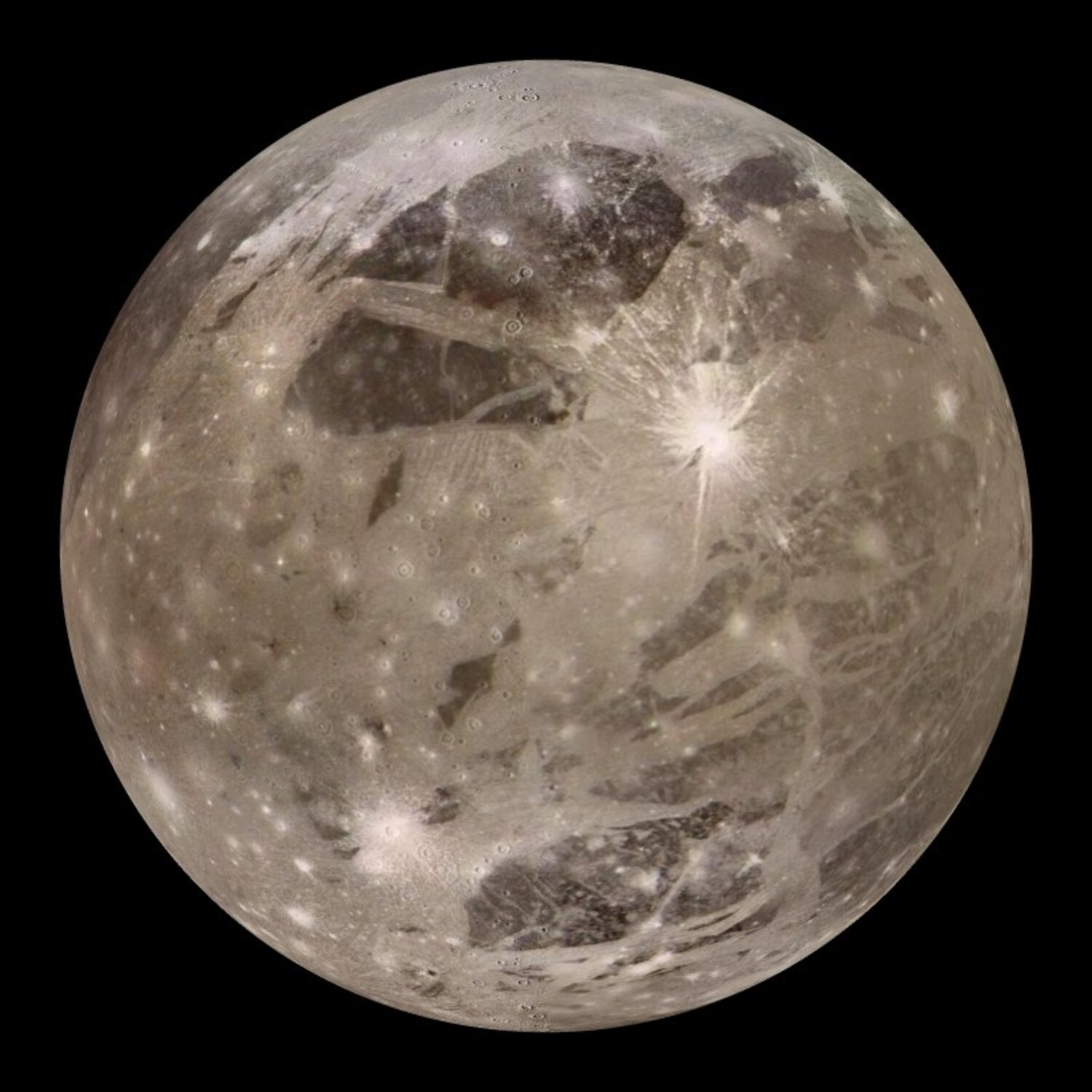 Espectacular vídeo de la rotación completa de Ganímedes: la luna más grande del Sistema Solar