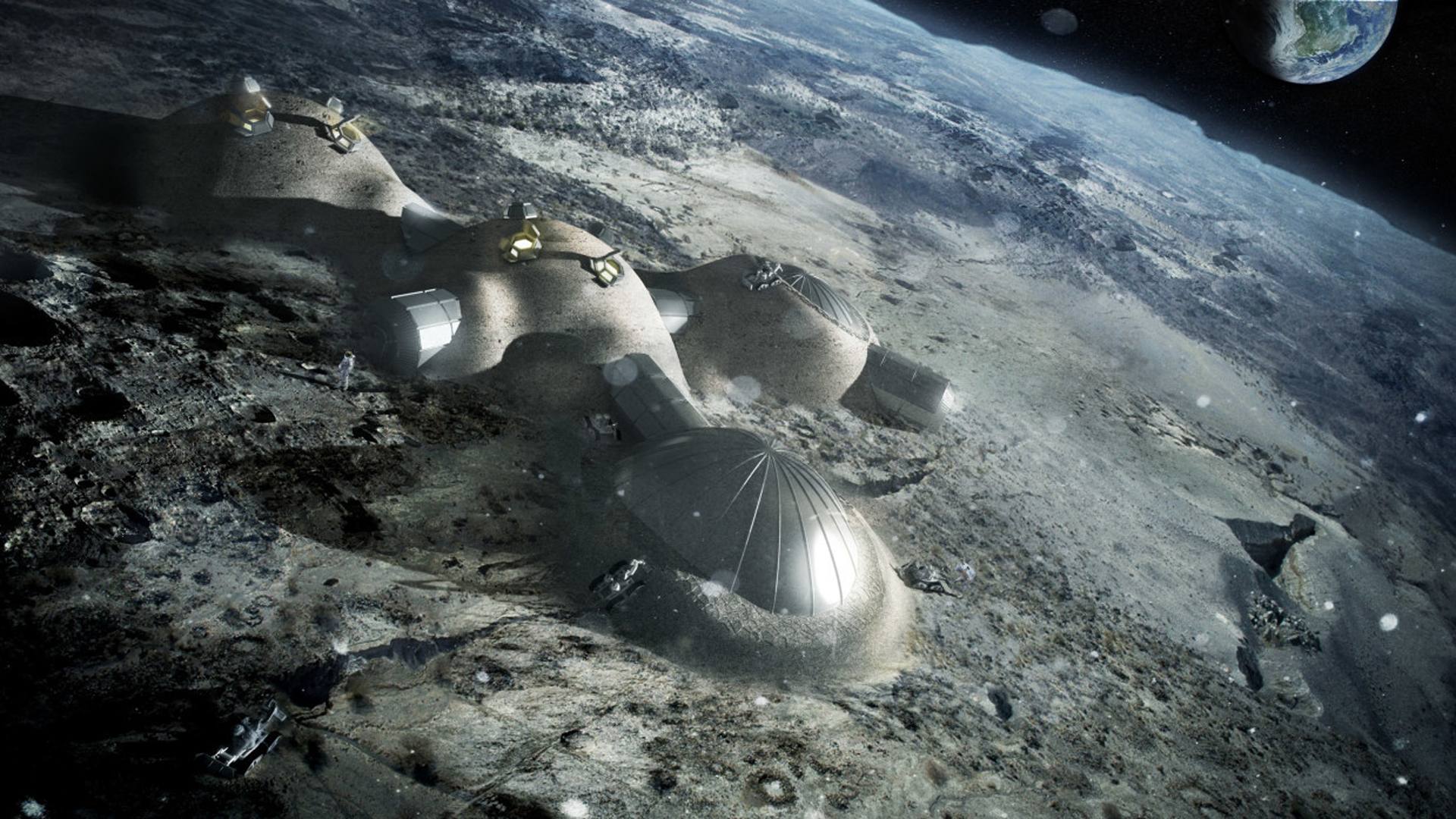 ¿Por qué no podemos construir una estación espacial en la Luna?