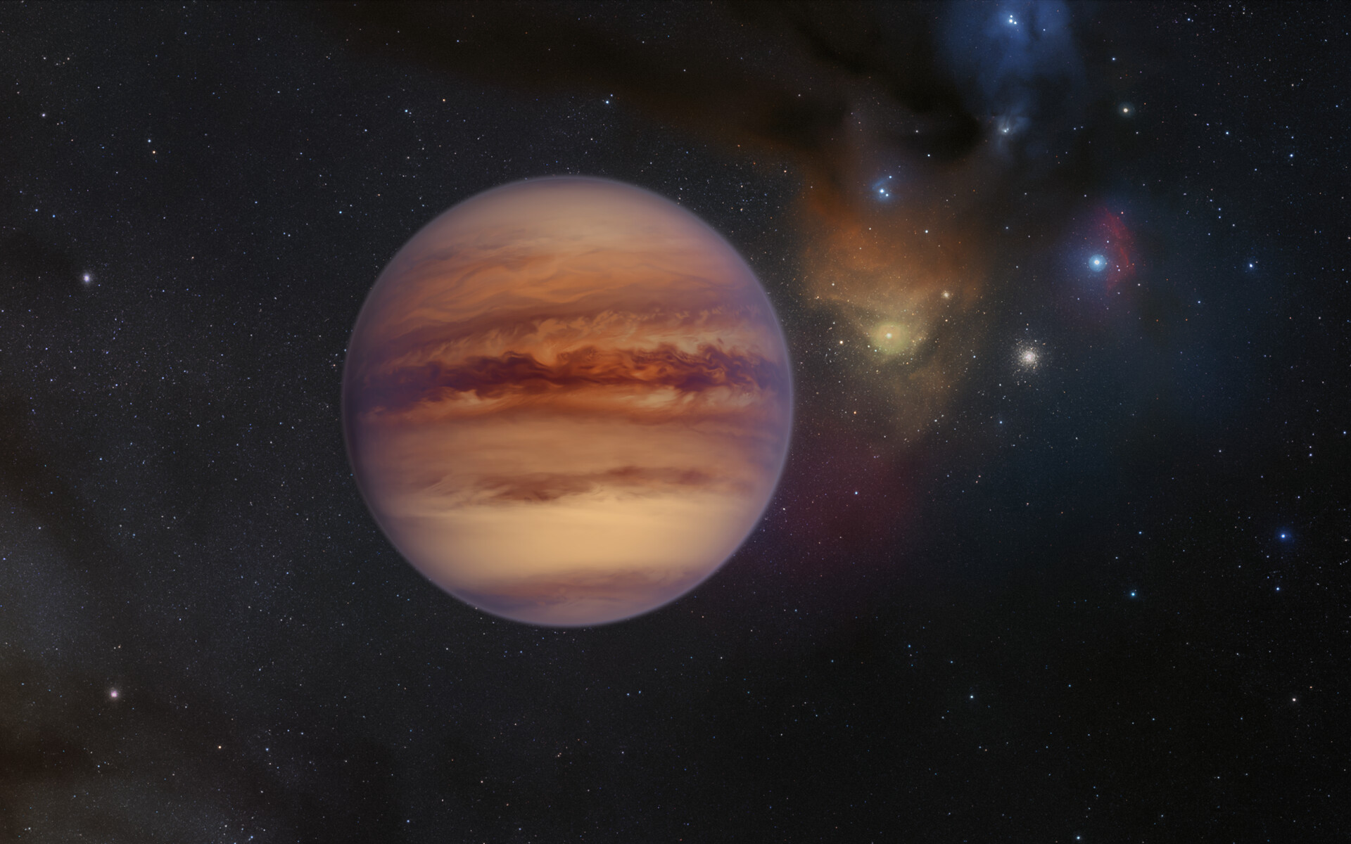 Descubren, de una sola vez, 100 nuevos planetas errantes en una región cercana al Sol