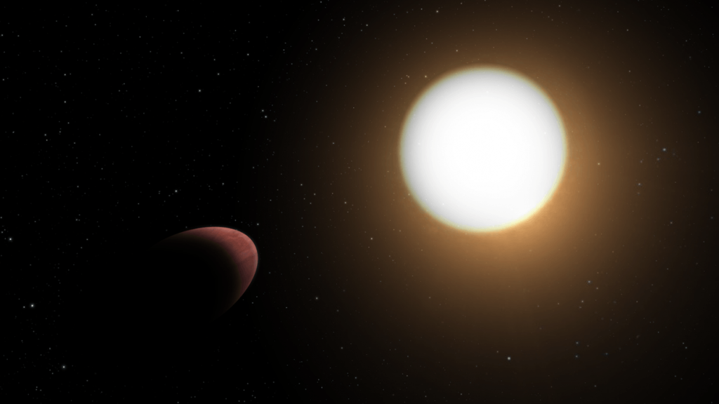 Primera evidencia de un exoplaneta ovalado