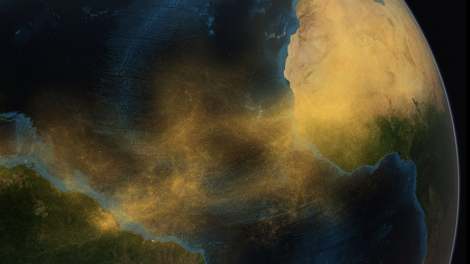 Un satélite de la NASA revela cuánto polvo del Sahara alimenta las plantas del Amazonas
