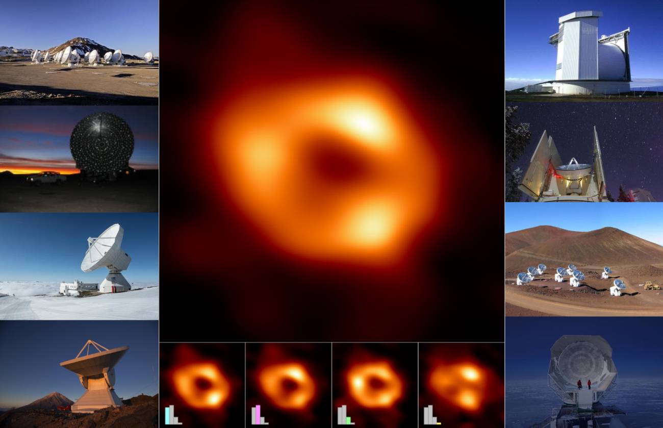 Sagitario A*: cuatro datos que debes conocer sobre la imagen del agujero negro del centro de nuestra galaxia
