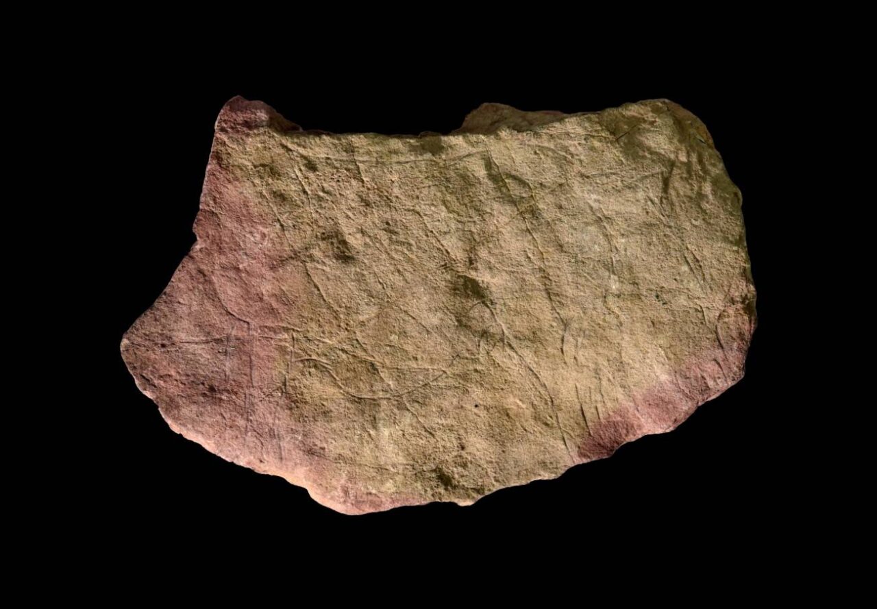 El estudio analizo una coleccion de piedras grabadas conocidas como plaquetas que se conservan en el Museo Britanico. Andy Needham Universidad de York