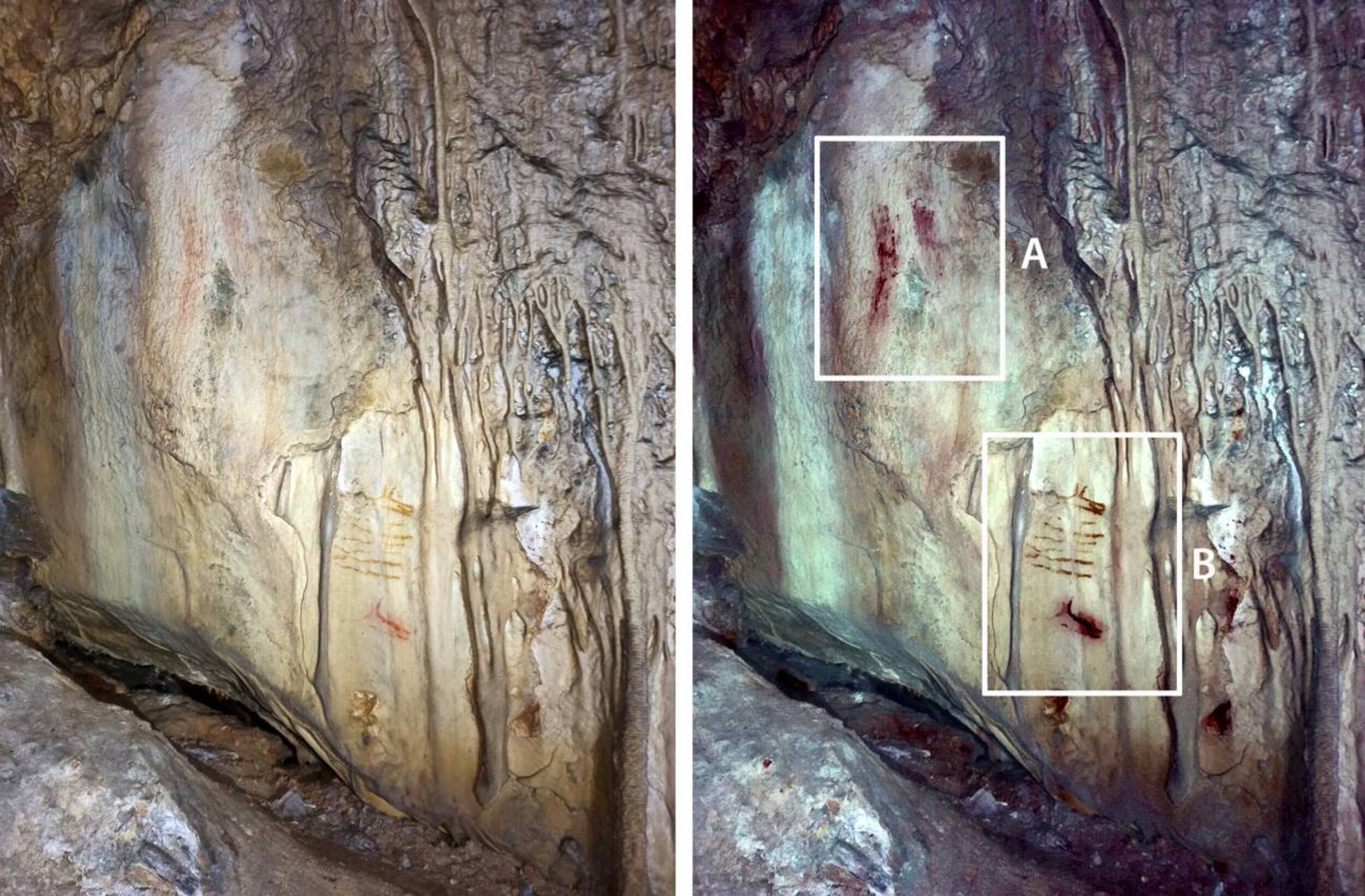 El arte paleolítico de la Cueva de Ardales tiene más de 50.000 años