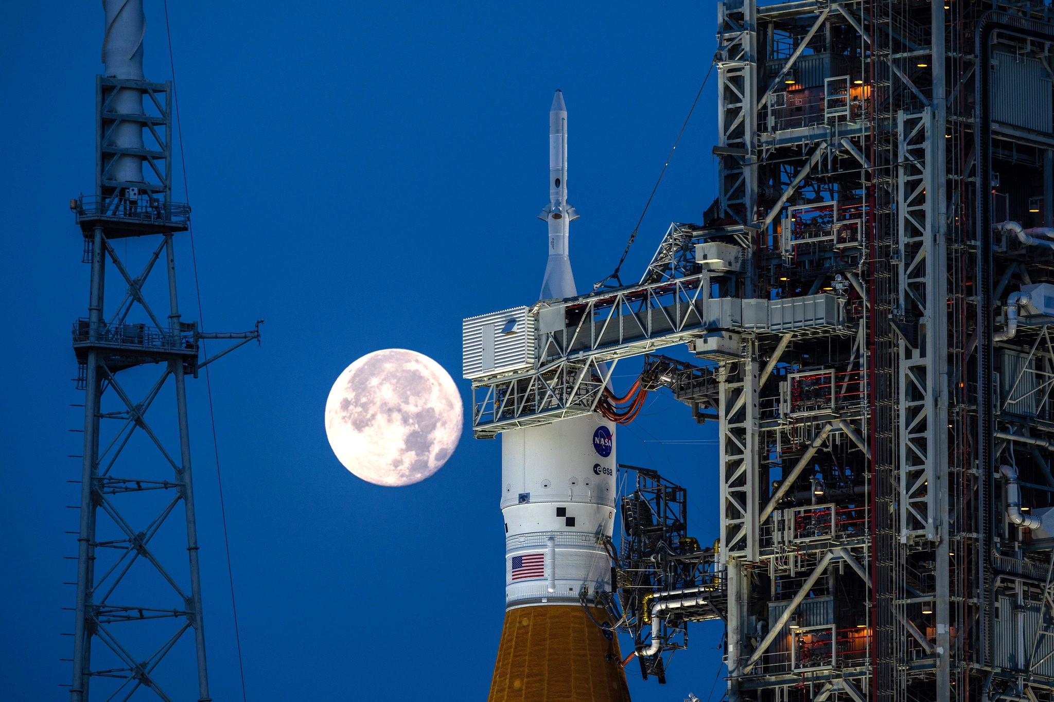 NASA: llega la prueba de fuego para el cohete que volverá llevar humanos a la Luna
