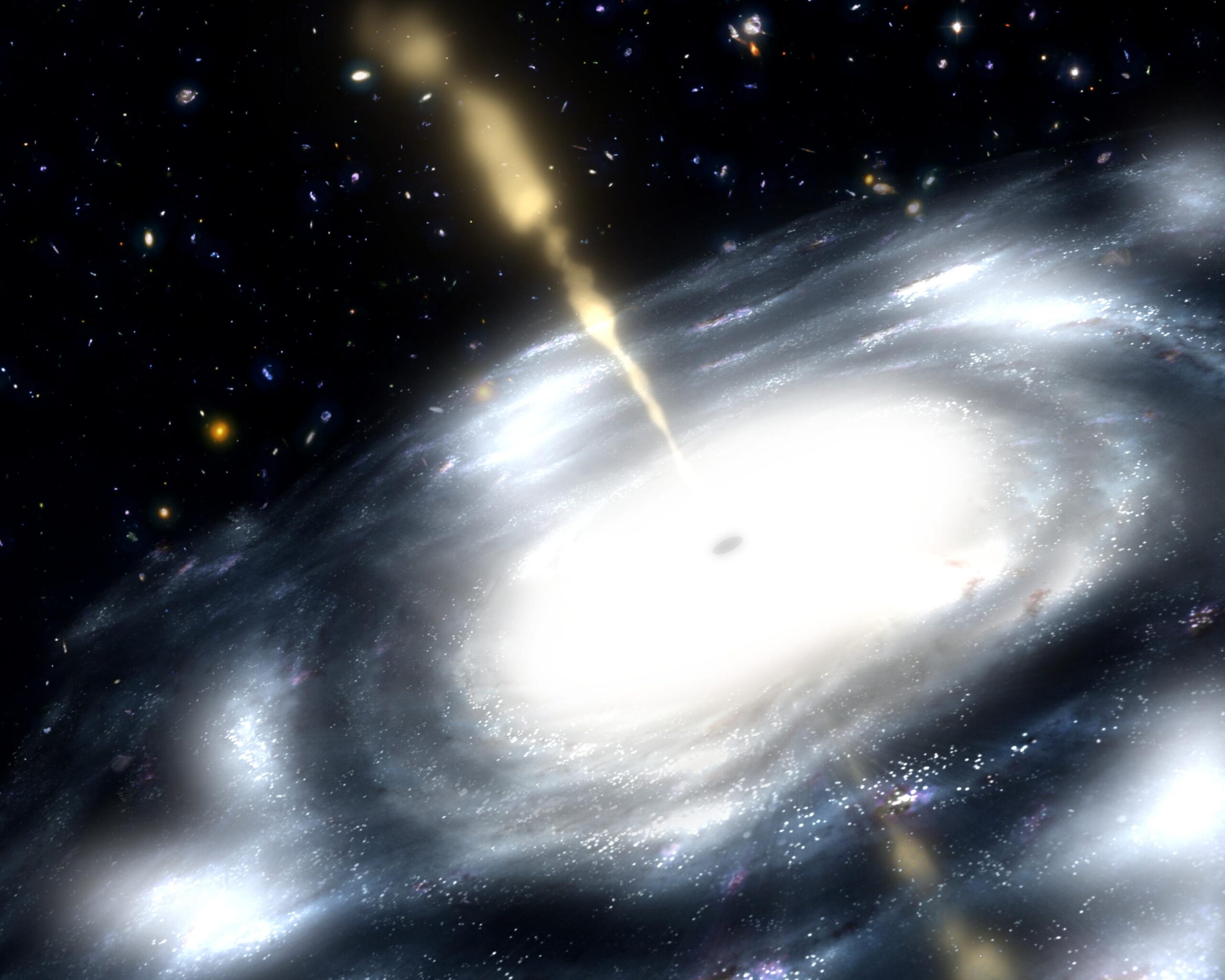 Descubren dos agujeros negros que van a chocar de forma tan potente que remecerá el espacio tiempo