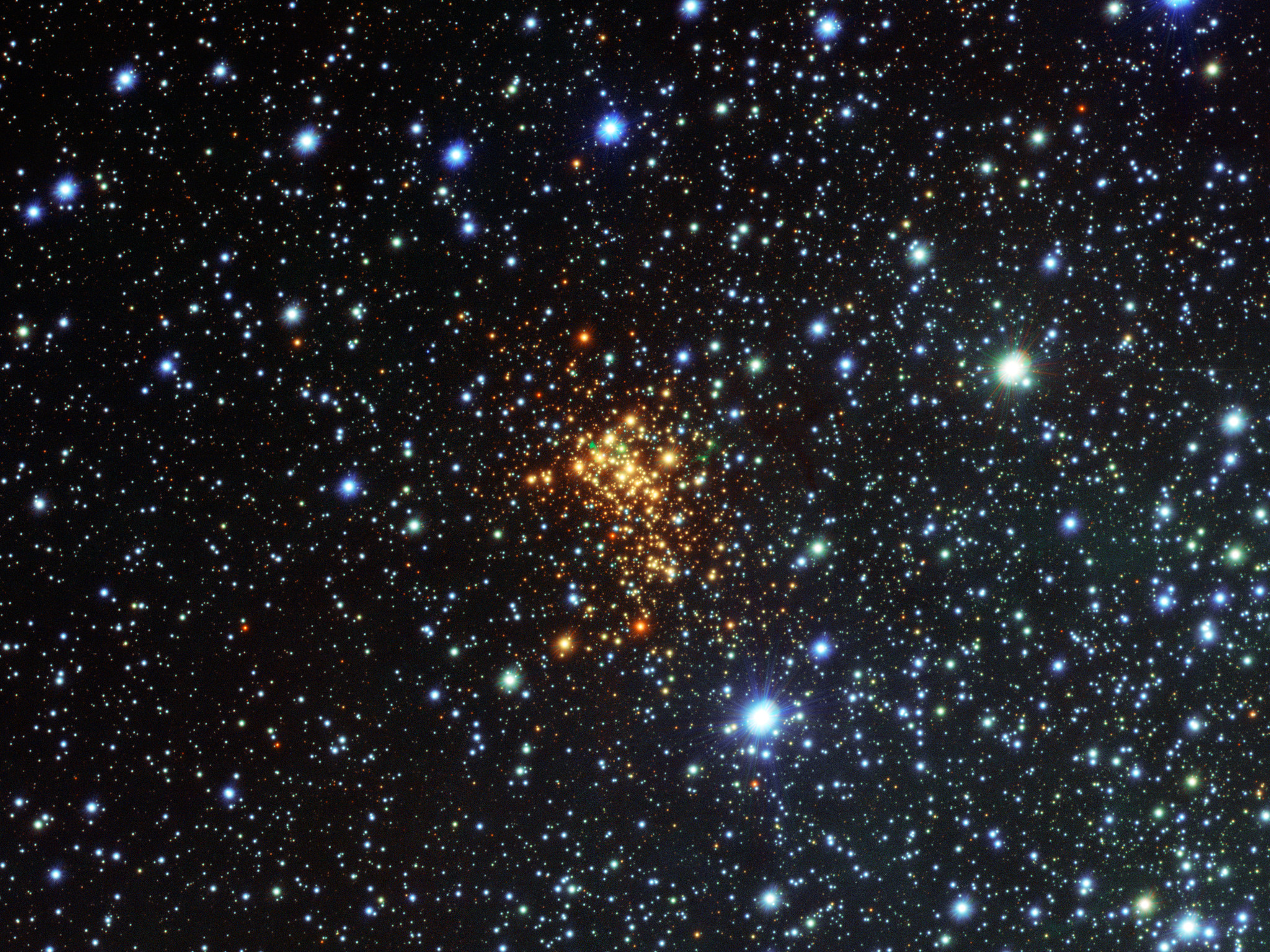 El cúmulo Westerlund 1: un vivero de estrellas gigantes que emerge de las tinieblas