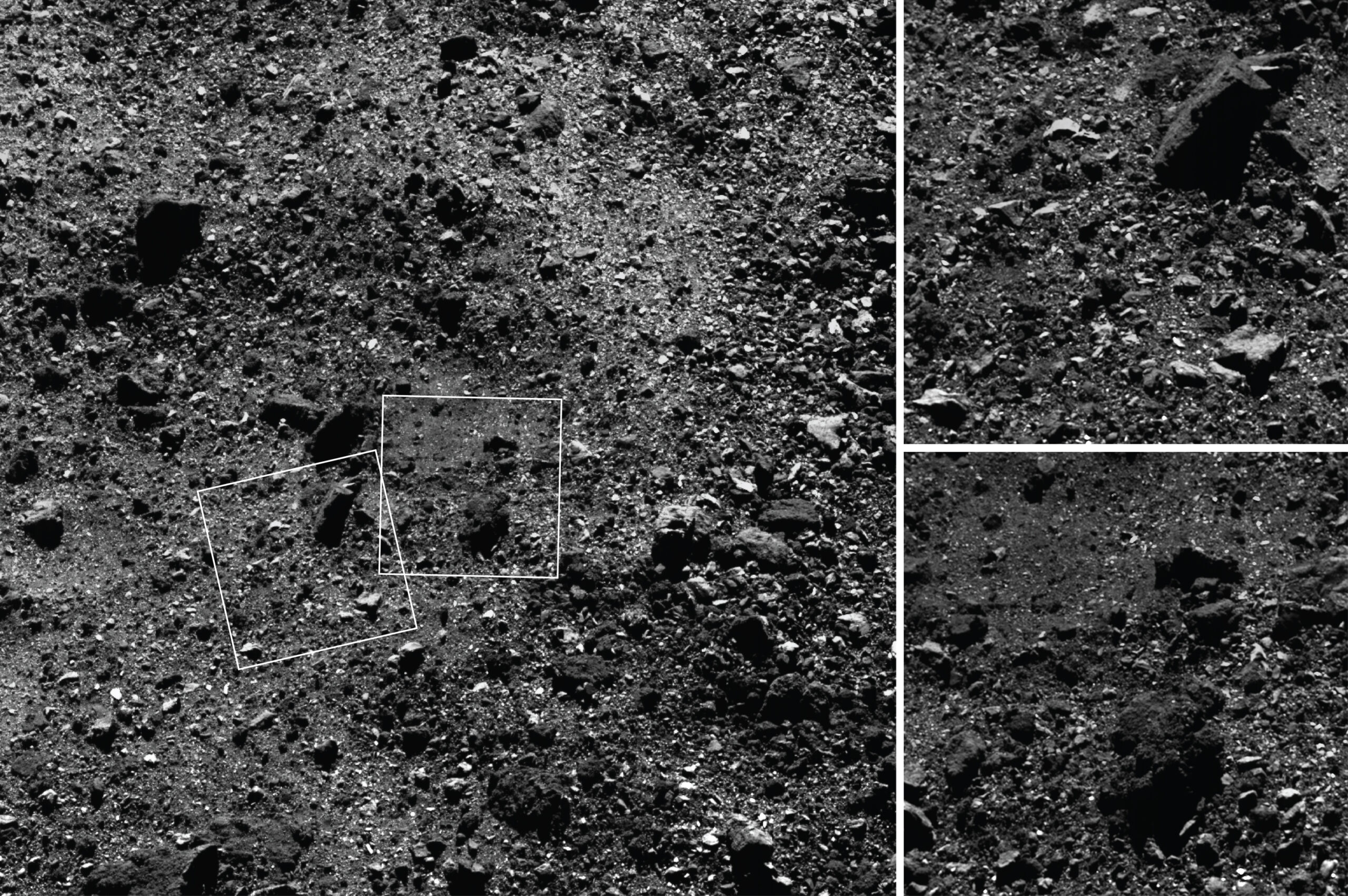 OSIRIS-REx de la NASA desvela el sorprendente terreno del asteroide Bennu