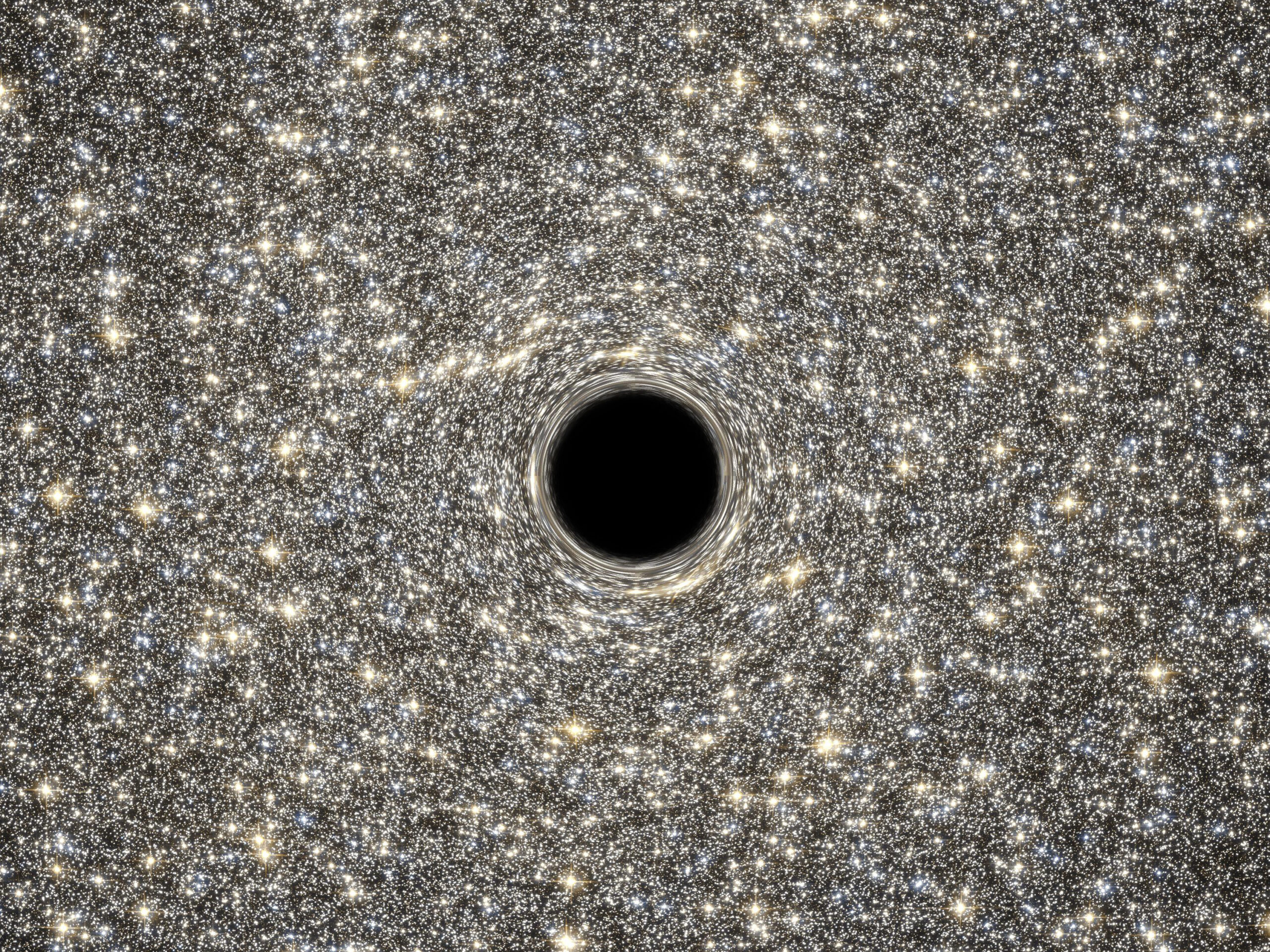 Descubierto un agujero negro inactivo fuera de nuestra galaxia