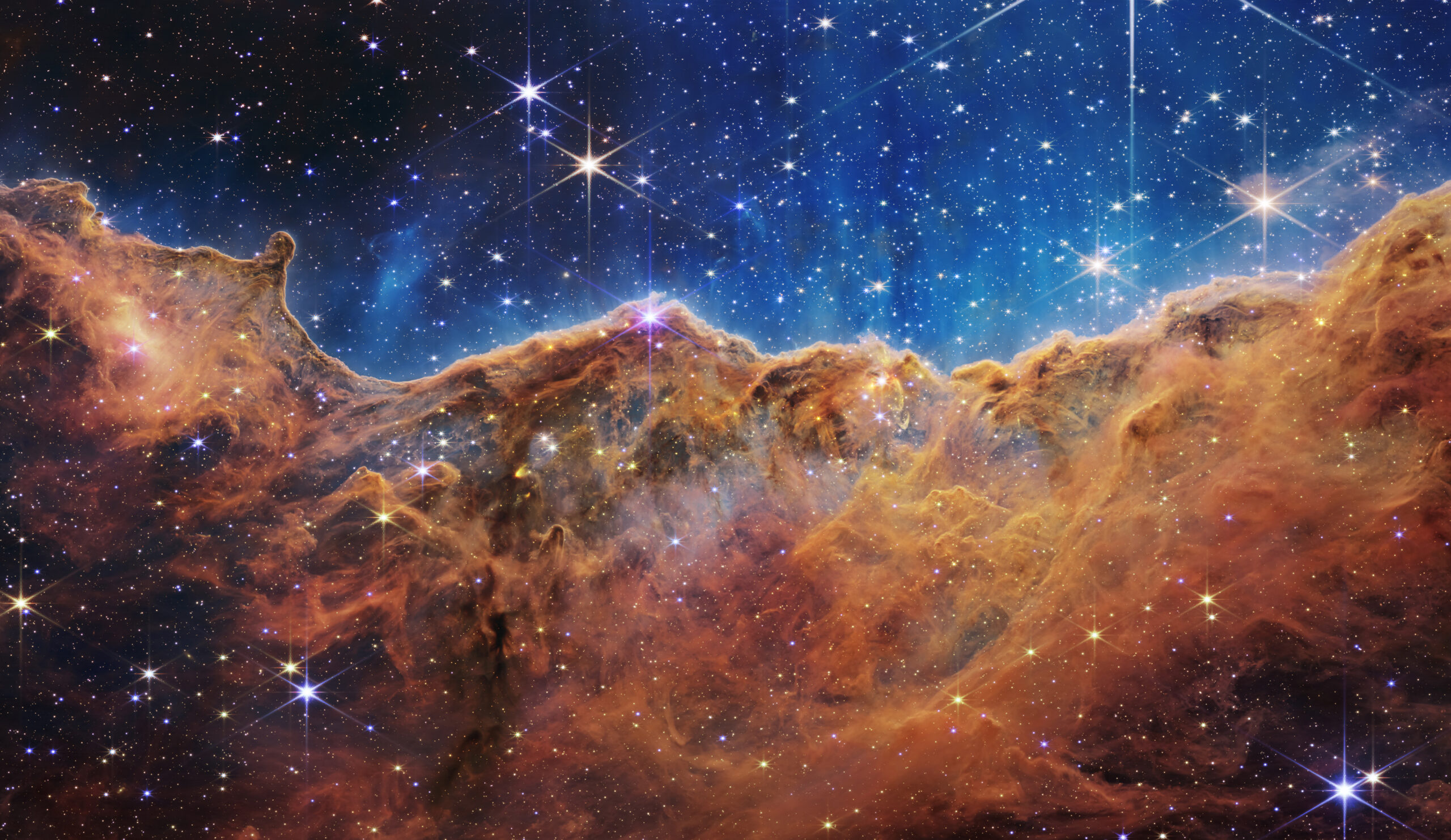 El telescopio espacial James Webb descubre estrellas ocultas en una nebulosa