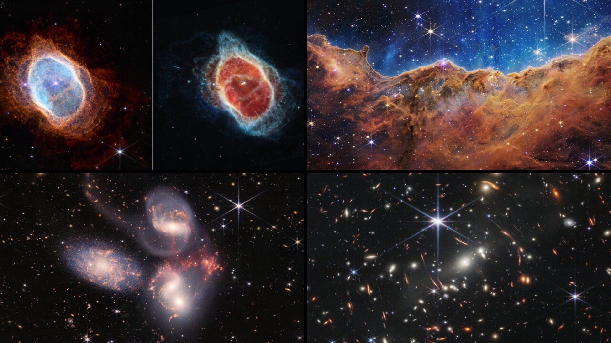 Las asombrosas primeras imágenes del telescopio James Webb revelan un universo desconocido