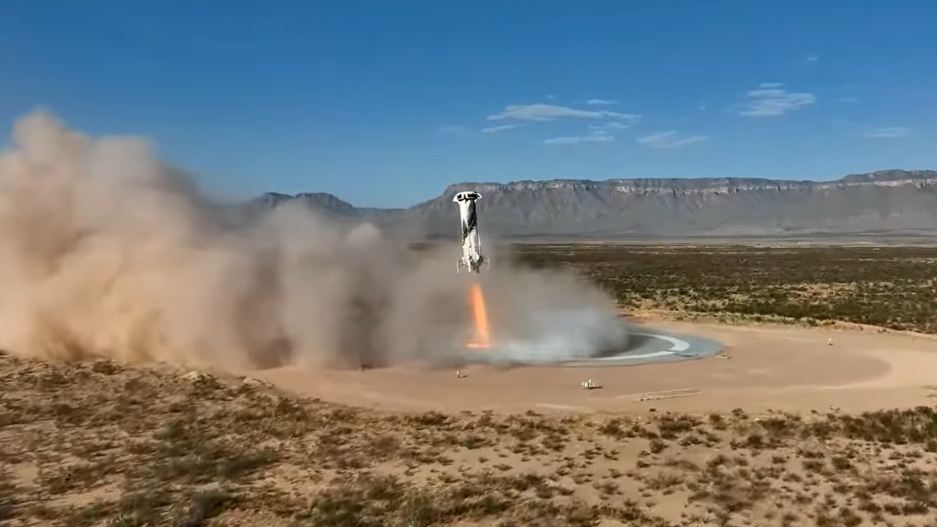 Lanzamiento exitoso del NS-22 de Blue Origin con seis suborbinautas a bordo