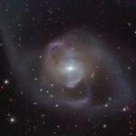 Un telescopio de ESO obtiene una imagen de una espectacular danza cósmica