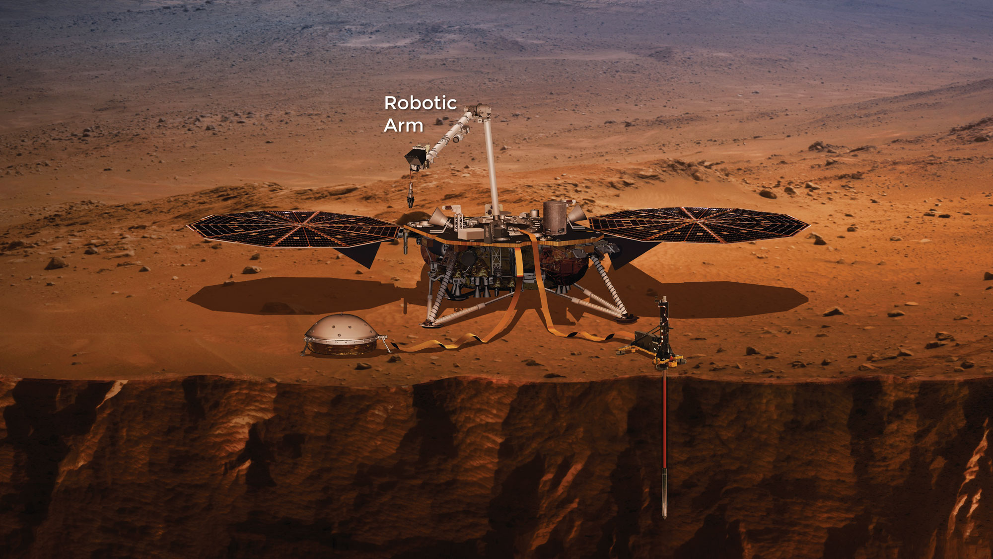 El increíble sonido de un meteorito en Marte es «escuchado» por InSight de NASA