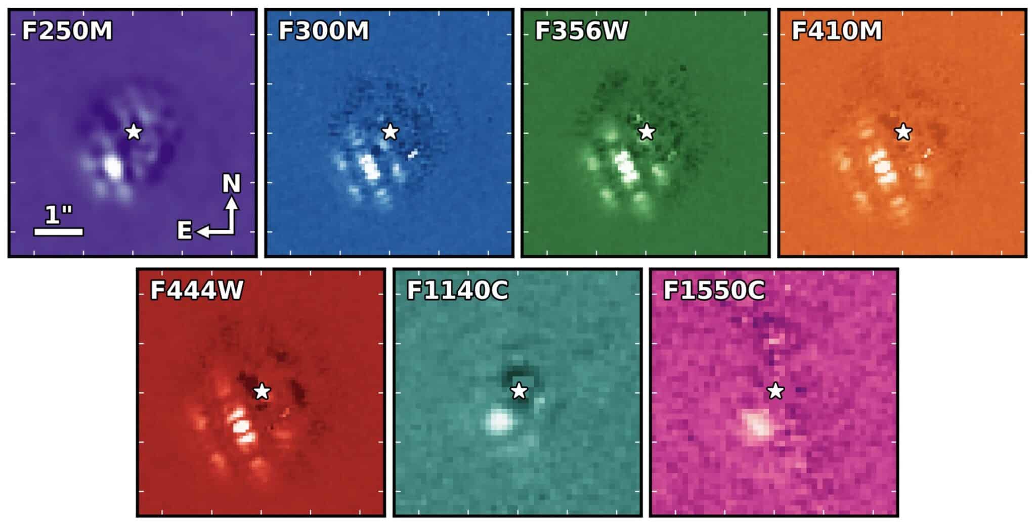 El telescopio espacial James Webb toma su primera imagen directa de un ...