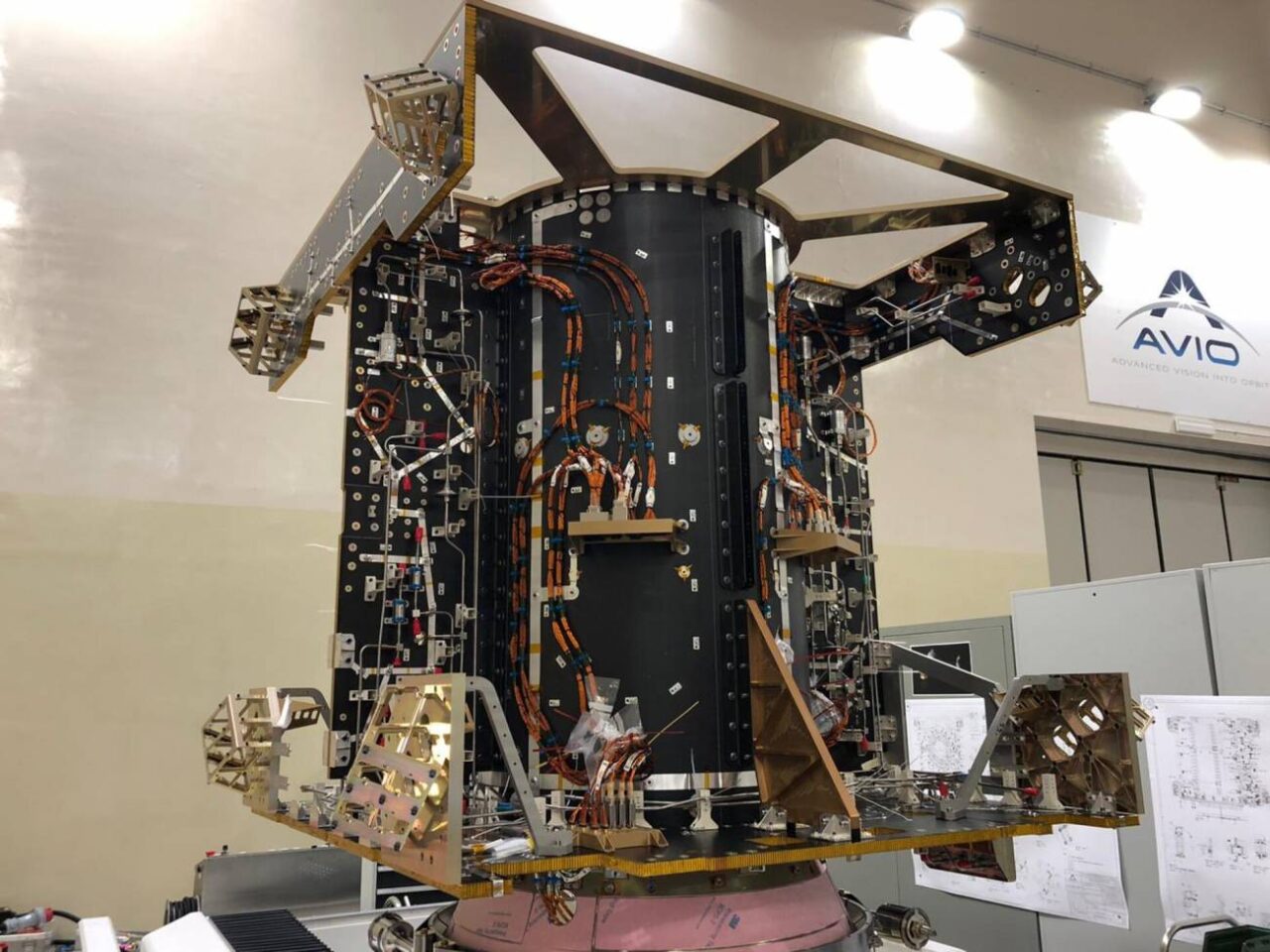 Hera s propulsion module taking shape pillars